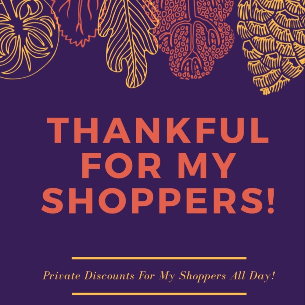 Discounts Today! Happy Thanksgiving